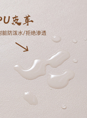 新款卡通大镜子化妆箱高颜值儿童伴手礼收纳箱大容量PU防水手提箱