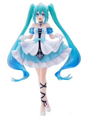 批发代发初音未来手办动漫周边二次元美少女模型机箱摆件女生礼物