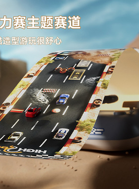 计时版儿童赛车闯关大冒险方向盘玩具可前后换挡趣味避障游戏机