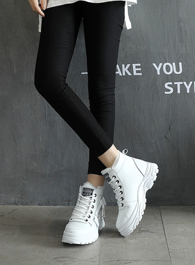 2001棉鞋女冬加绒2023新款韩版学生百搭保暖高帮马丁靴棉鞋子冬鞋