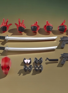 爆款祖国版山口式死侍小贱手办战警齿轮关节摆件动手模型玩具批发