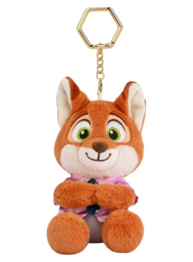迪士尼正版疯狂动物城2朱迪尼克豹警官毛绒公仔挂件盖瑞钥匙包挂