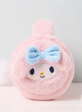 三丽鸥耳罩保暖新款防冻玉桂狗美乐蒂耳套毛绒库洛米耳捂