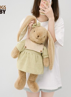 抱抱宝贝甜美兔子毛绒玩具兔子公仔 睡觉抱安抚玩偶生日礼物批发