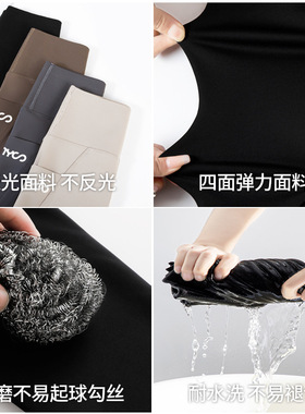 严选锦纶鲨鱼芭比裤女外穿高腰显瘦无尴尬线加口袋春季瑜伽打底裤