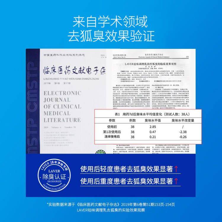 laver莱薇尔女腋下去狐味霜止汗露 维肽化妆品止汗露