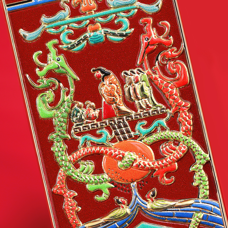 马王堆帛画文物金属冰箱贴磁贴 湖南省长沙博物馆文创定制纪念品