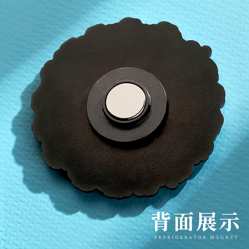 乐山旋转金属冰箱贴 四川博物院文创定制苏州杭州南京旅游纪念品