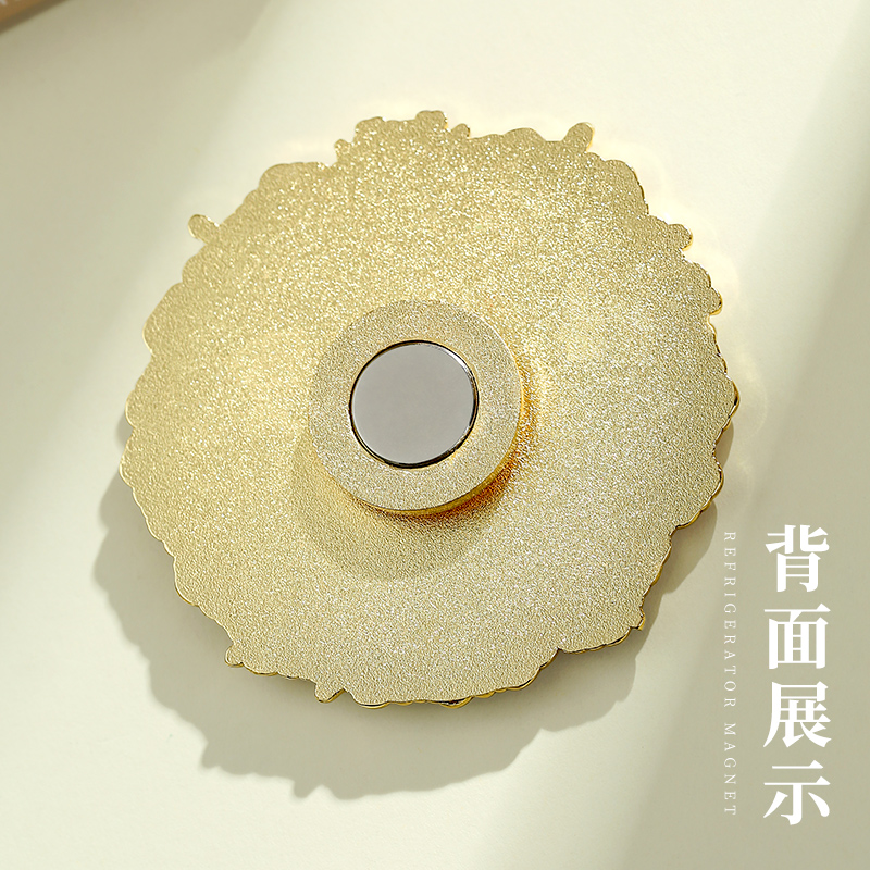 南京文创旋转金属冰箱贴定制苏州上海馆北京故宫博物院官方纪念品 - 图2