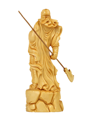 东阳黄杨木财神爷佛像关公工艺品