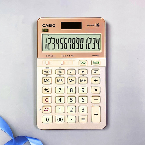 卡西欧JS-40B计算器商务办公白领推荐财务会计计算机 - 图1