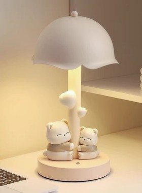 卡通可爱熊儿童床头小夜灯摆件