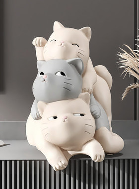 潮玩公仔桌面摆件客厅家