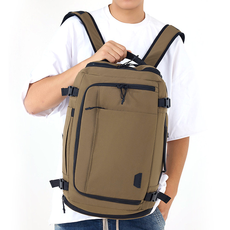 2026新款旅行双肩包男可扩展超大容量轻便短途行李袋旅游电脑背包,淘宝优惠券,粉丝福利购,淘宝优惠卷