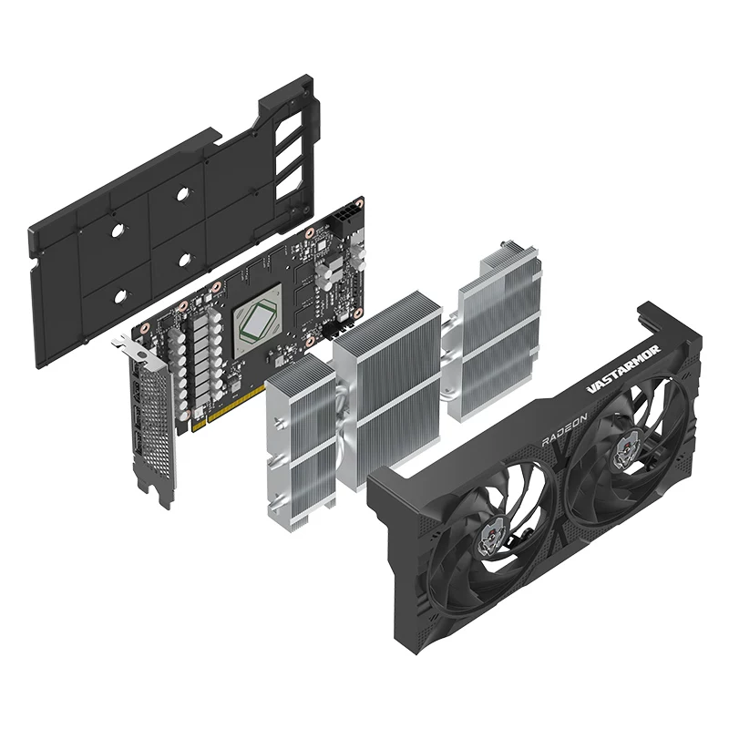Vastarmor AMD Radeon Hankai 6750GRE сплав GDDR6 игровая графика