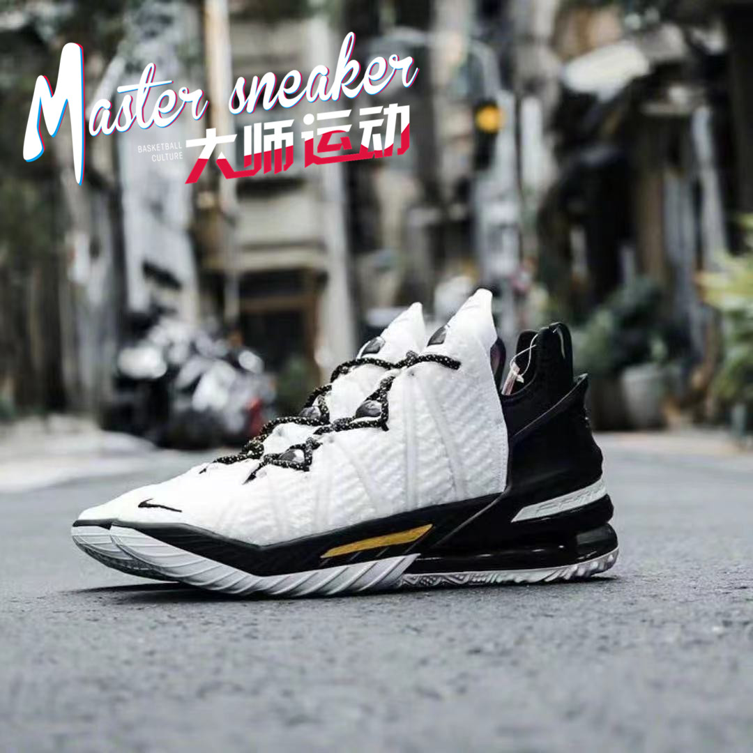 Nike耐克LeBron 18 LBJ詹姆斯18代篮球鞋男CQ9284-CT4677-002-004 - 图0