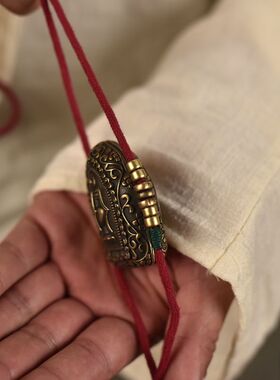 藏式铜嘎乌盒男女项链挂件车内装饰民族风