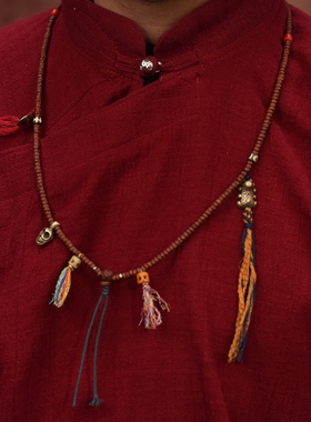 藏式药片百香籽民族风多圈手链项链男女同款包邮到家