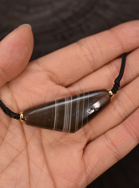 精品缠丝牛角珠一图一物吊坠包邮到家