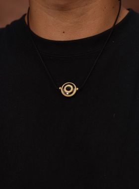 22mm精品手工珠羊板眼天珠男女同款极简风可拉伸调节包邮到家