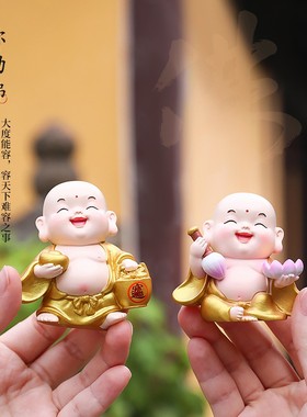 福运弥勒佛装饰好运小摆件伴手礼