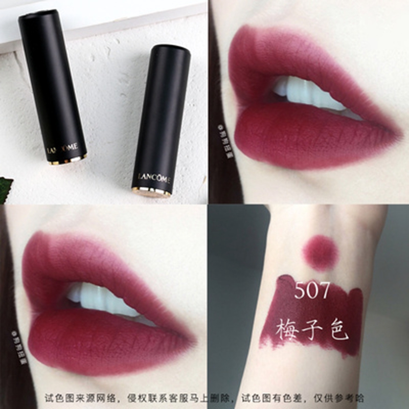 LANCOME兰蔻小蛮腰196哑光口红888朱砂橘色505 507  新款295  274