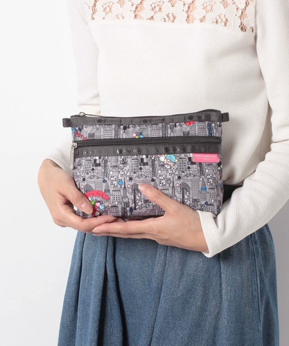 Водоотталкивающая маленькая сумка клатч с молнией, маленькая косметичка, небольшая сумка, многоцветный браслет