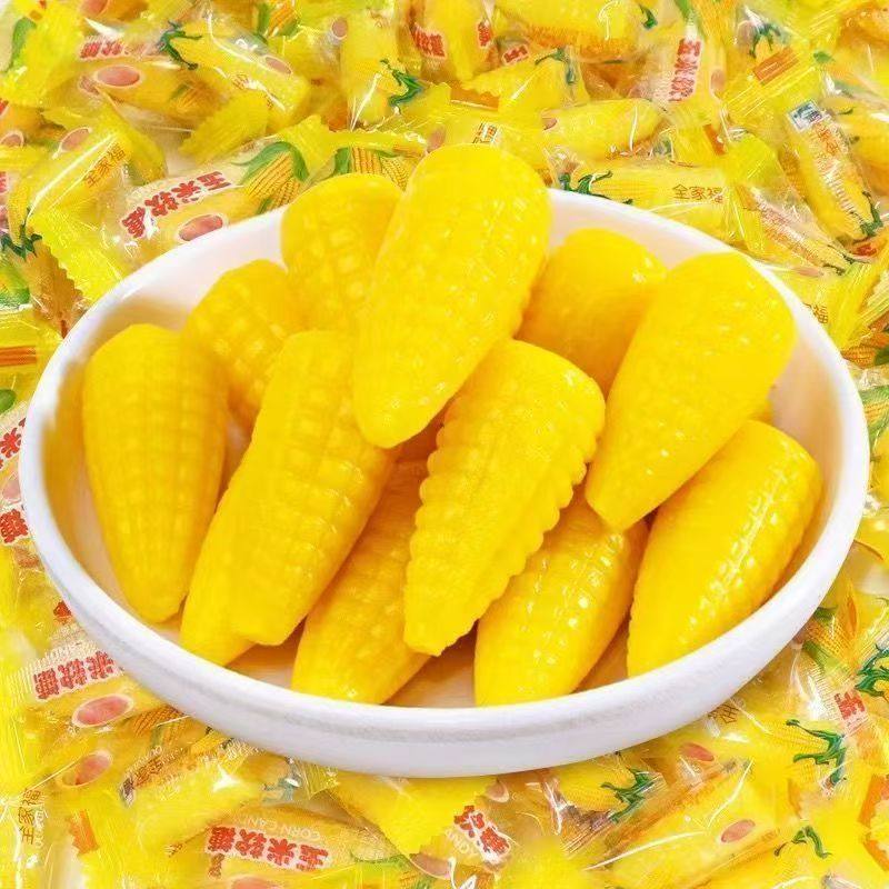 玉米味软糖办公室休闲水果软糖独立小包装年货零食婚庆喜糖糖果,淘宝优惠券,粉丝福利购,淘宝优惠卷