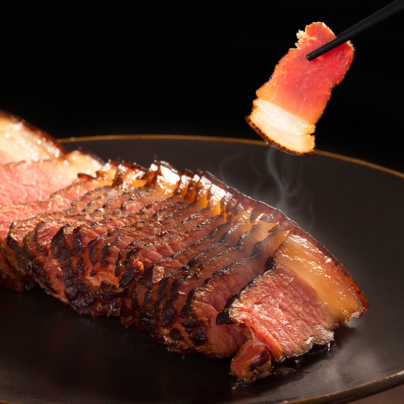 青城山老腊肉农家特产自制烟熏肉正宗四川腊肉咸肉农家五花肉腊味 - 图0