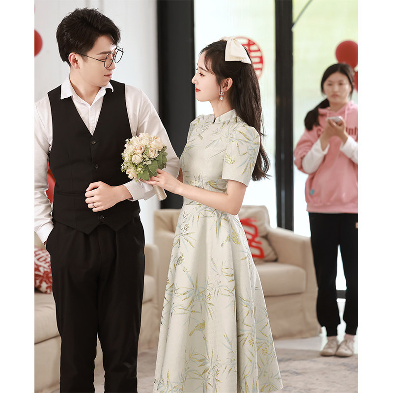  倾城百合礼服/晚装