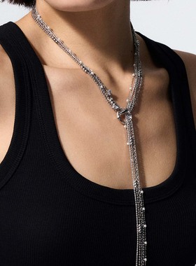 BLACKHEAD/黑头新月骑士系列新月骑士串珠项链原创设计新年