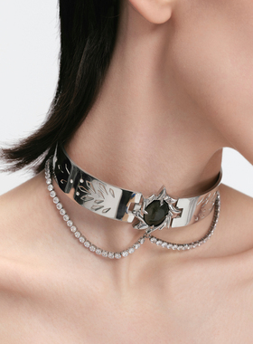 BLACKHEAD流光多层choker