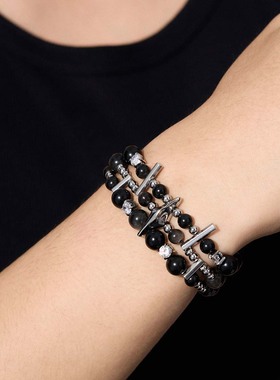 BLACKHEAD/黑头新月骑士系列新月骑士多层手链原创设计新年