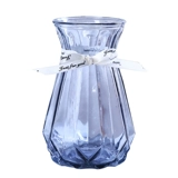 Европейская стиль вертикальная вертикальная стеклянная ваза гидропонная растение стеклянная бутылка зеленый укроп Прозрачный декоративный гостиная цветочные украшения