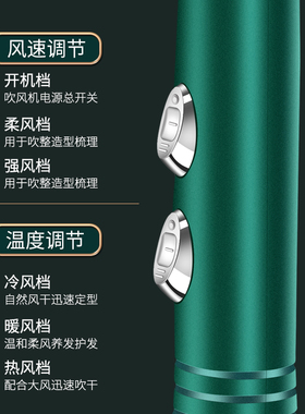 吹风机发廊专用大风力家用理发店大功率蓝光快干头发电吹风冷热风