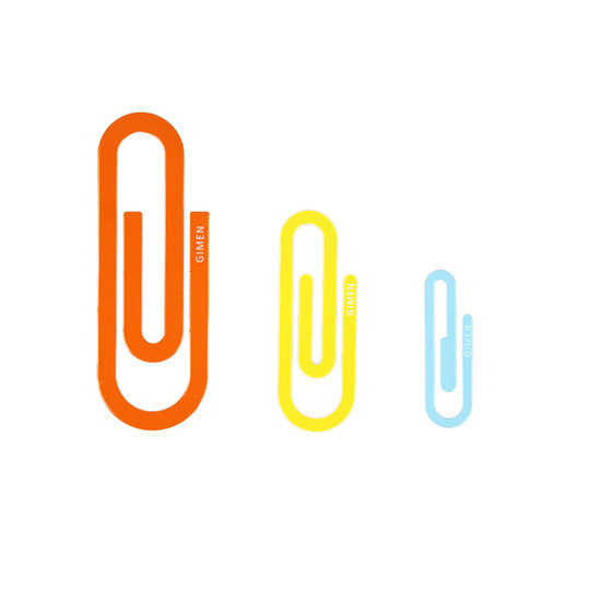 巨门造型书签彩色金属回形针书签创意小清新学生用文具