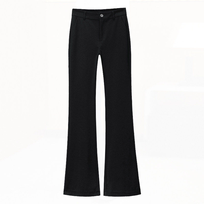 微喇裤女春秋2026新款爆款裤子高腰显瘦休闲直筒裤修身西装喇叭裤,淘宝优惠券,粉丝福利购,淘宝优惠卷