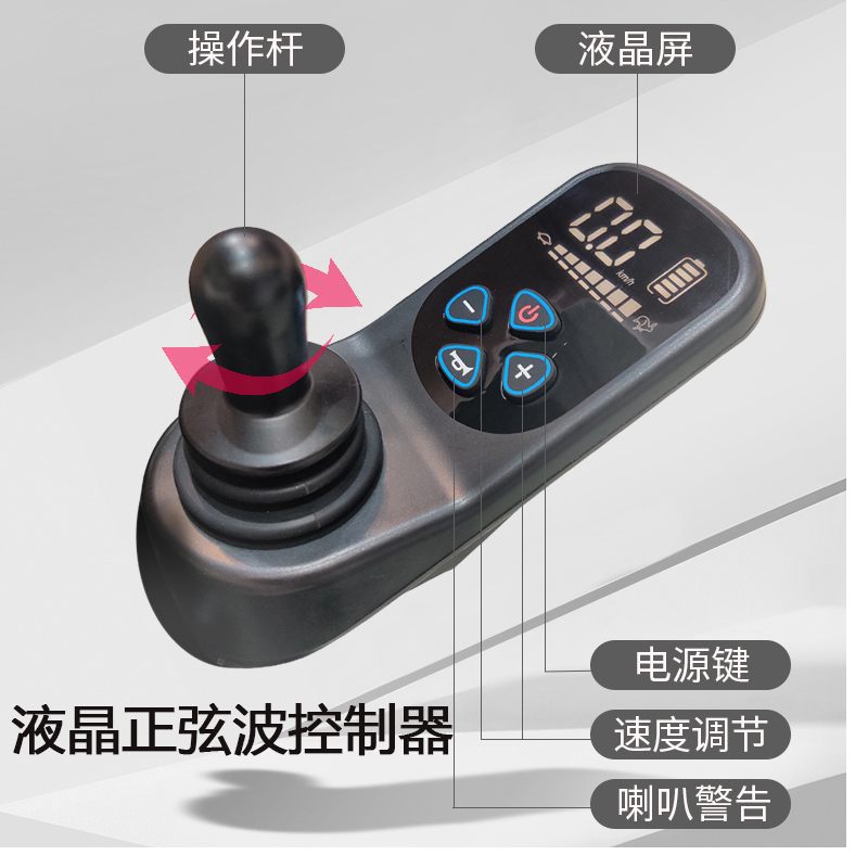 德国SIWEECI斯维驰电动轮椅BAW01轻便折叠锂电池航空铝老年上飞机 - 图2