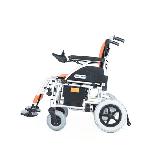 台湾Merits美利驰P108老年人电动轮椅智能全自动折叠英国PG控制器 - 图2