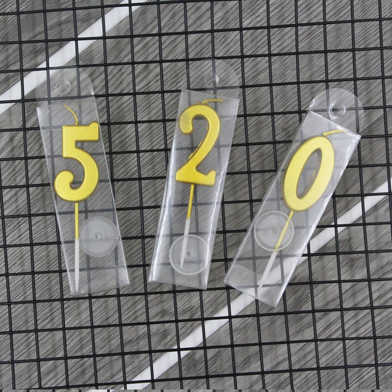 pvc盒装金色数字蜡烛卡通生日蛋糕装饰儿童周岁满月派对插件蜡烛,淘宝优惠券,粉丝福利购,淘宝优惠卷