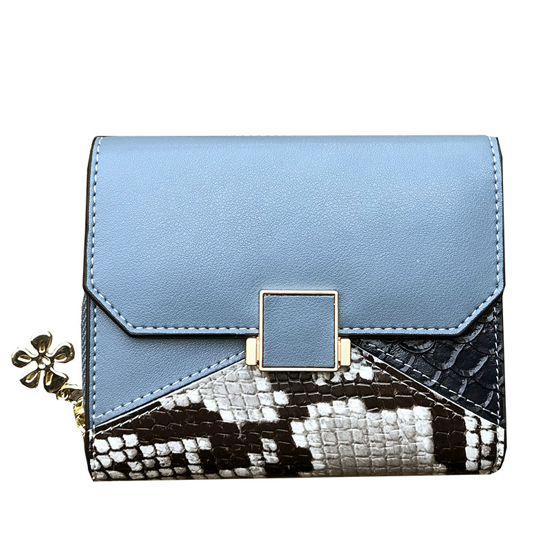 女短款小巧超薄精致高档真皮钱包 伊布雅钱包