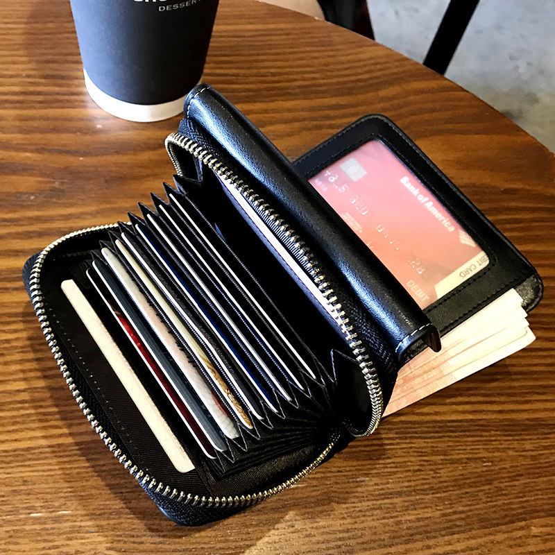 女短款小巧超薄精致高档真皮钱包 伊布雅钱包