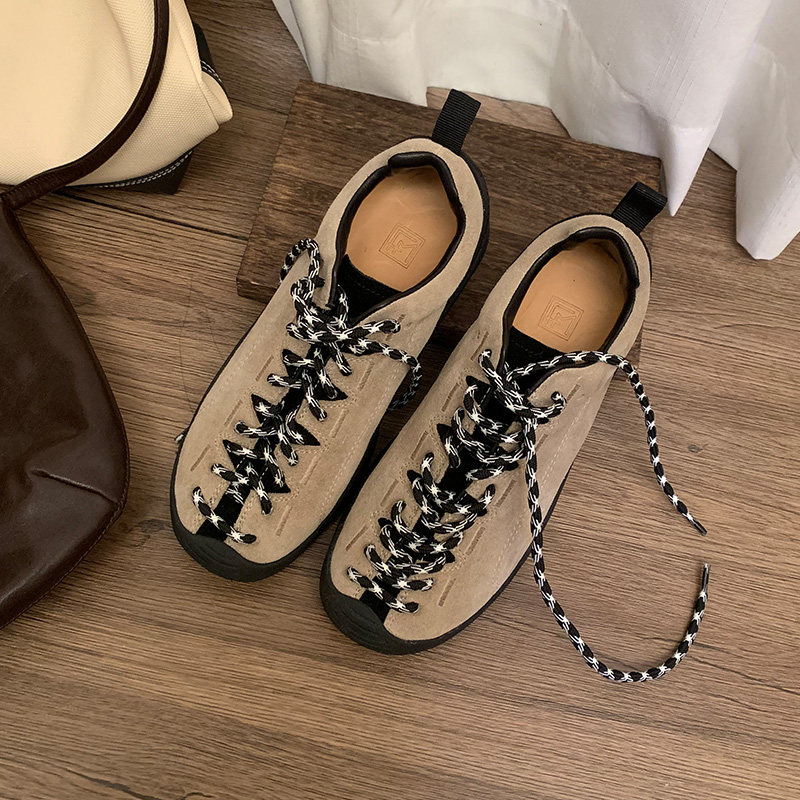 2025新款丑萌德训鞋女复古百搭休闲运动板鞋阿甘鞋户外登山徒步鞋,淘宝优惠券,粉丝福利购,淘宝优惠卷