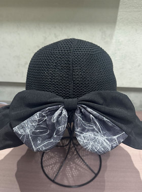 大檐防晒渔夫帽子女夏季黑胶防紫外线太阳帽户外出游显脸小遮阳帽
