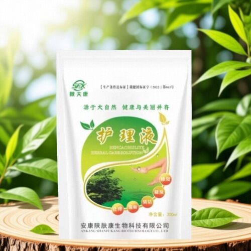 【买3送1】陕夫康护理液300ml/袋手足修复浴足剂泡脚液修脚房同款 - 图0