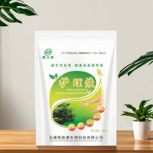【买3送1】陕夫康护理液300ml/袋手足修复浴足剂泡脚液修脚房同款 - 图1