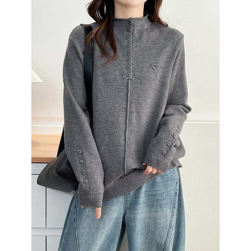 翠袖大码女装韩系本命年红色毛衣冬季新年款半高领针织衫打底上衣,淘宝优惠券,粉丝福利购,淘宝优惠卷