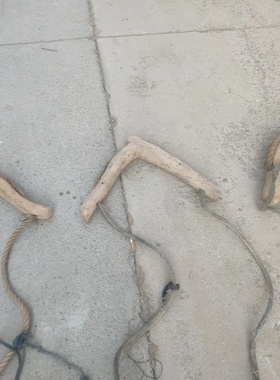 牛搔头老式牛套民俗老物件木犁