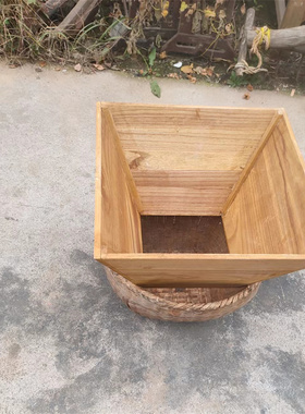 怀旧老物件老式打米斗