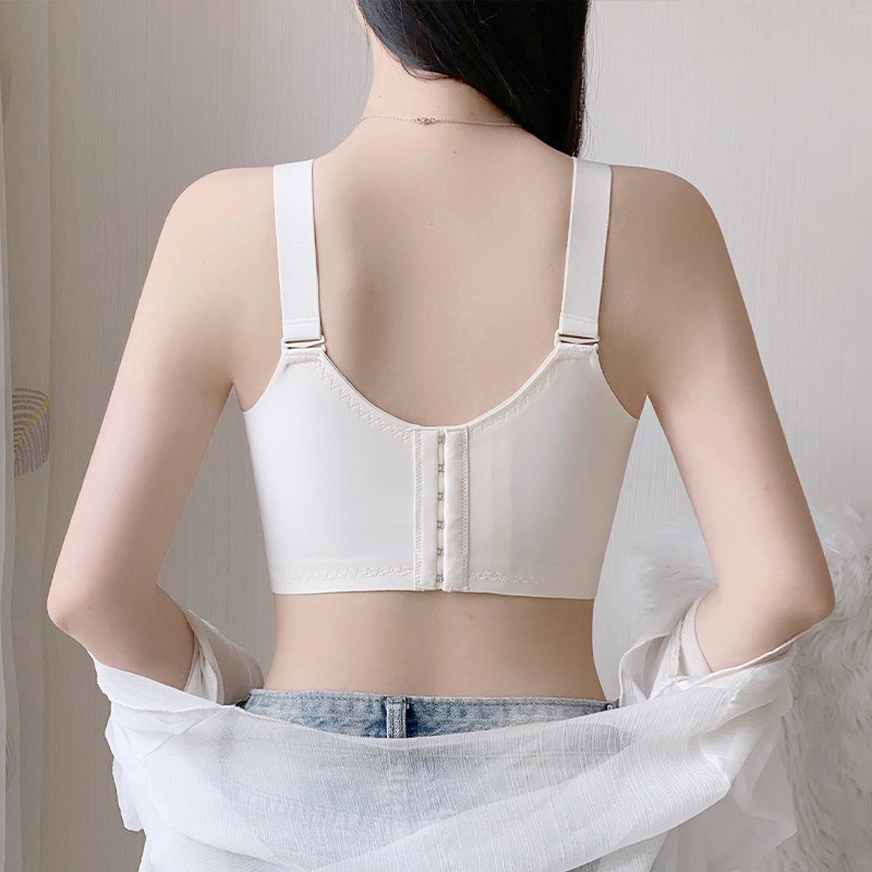 雨范女士内衣2025新款大胸显小胸内衣全罩杯薄款无钢圈夏季收副乳